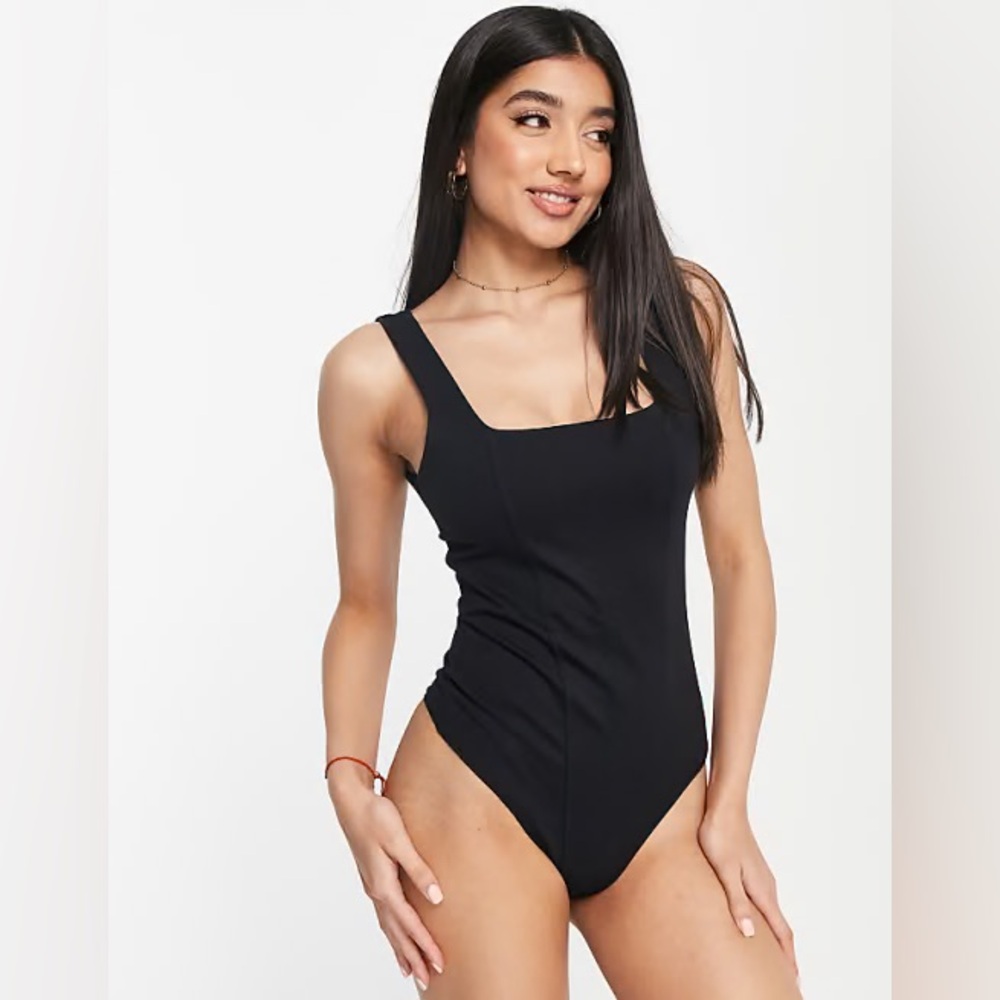 Abercrombie & Fitch seamless corset bodysuit